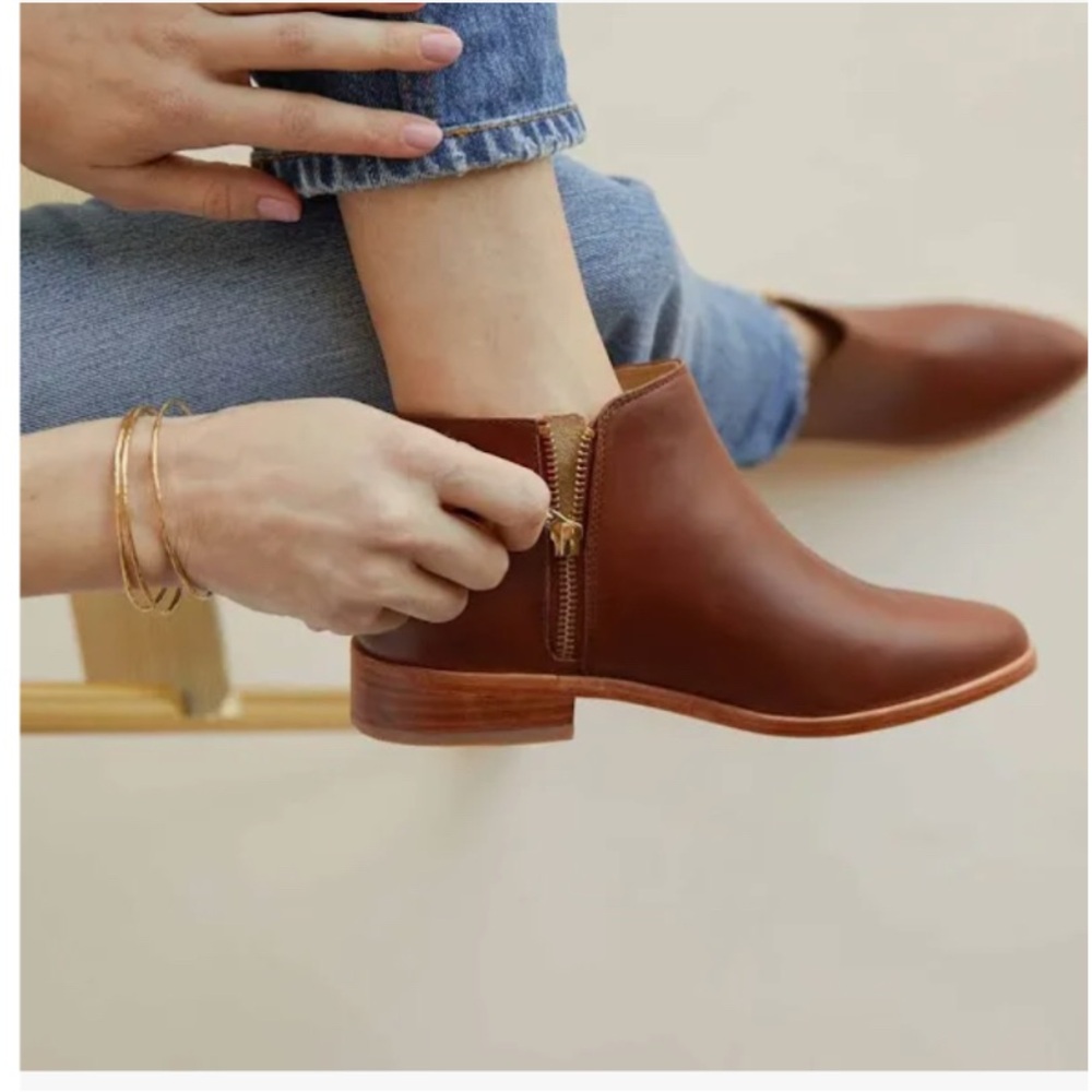 Women’s Nisolo Brown Leather Ankle Boots